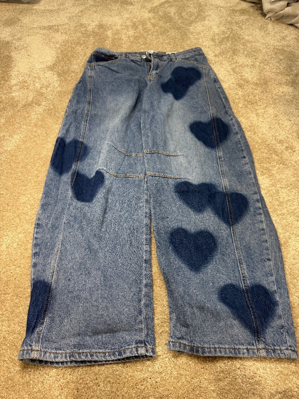 Heart Barrel leg jeans